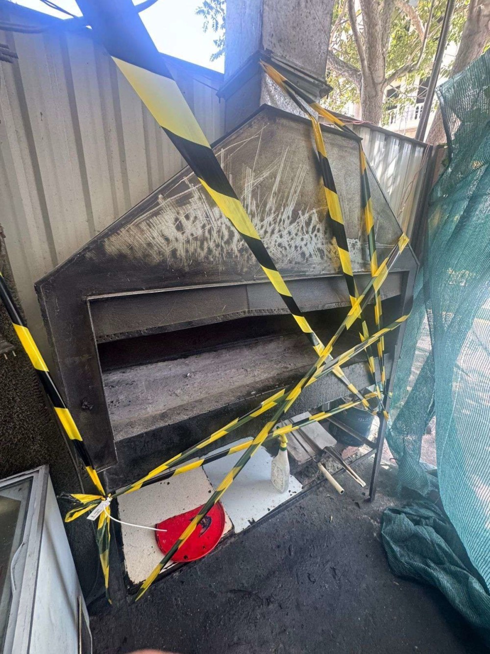 Bakının mərkəzində kabab evi bağlandı -FOTOLAR